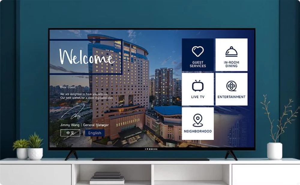 Hotel Custom theme UI style 2