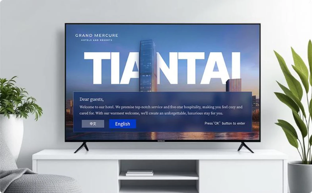Hotel Custom theme UI style 3