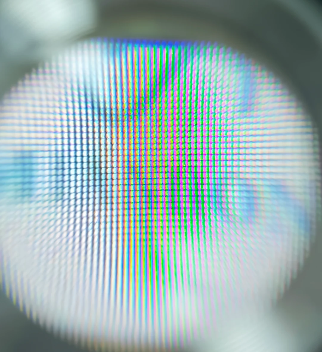 LCD Screen Panel, a closer view of the pixels.